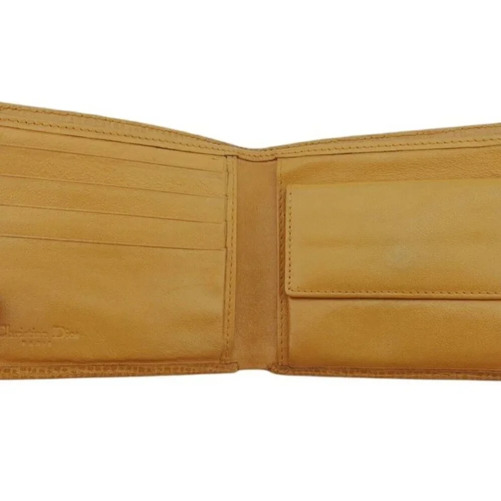 Dior Bifold Wallet light brown Women Authentic secondhand
